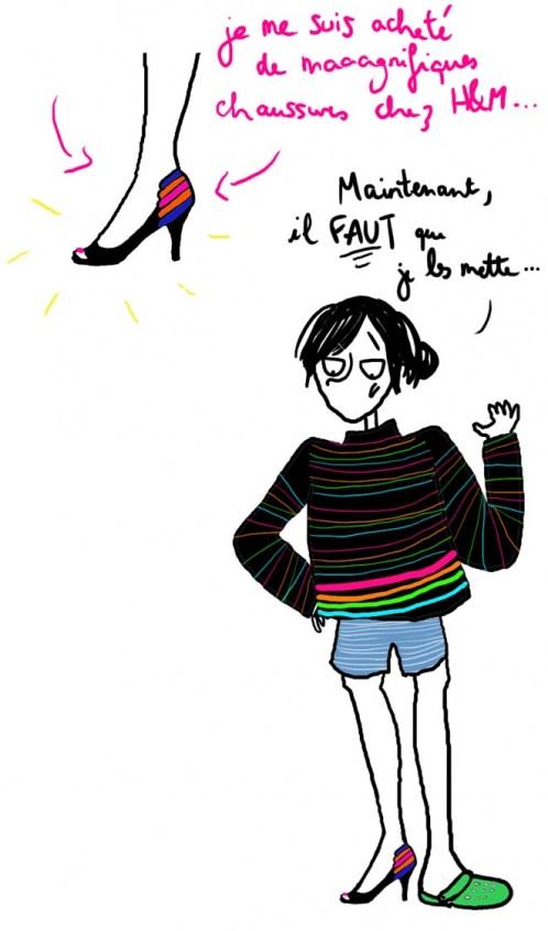 shoes Devenir une femme