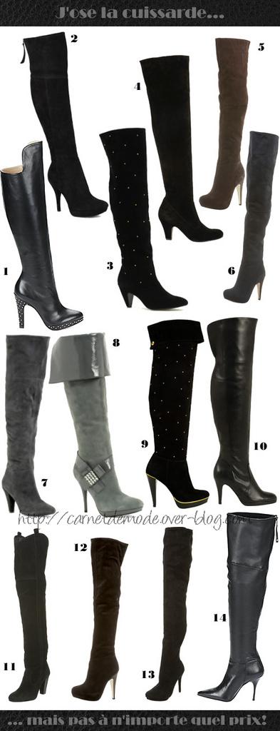 cuissardes talons