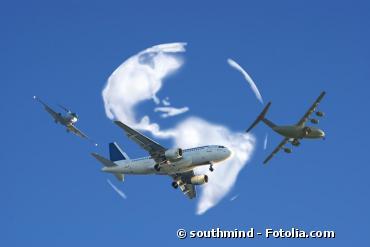 Le secteur aérien s'engage sur des objectifs de réductions des gaz à effet de serre Le secteur aérien s'engage sur des objectifs de réductions des gaz à effet de serre