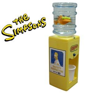 Fontaine à eau Les Simpson