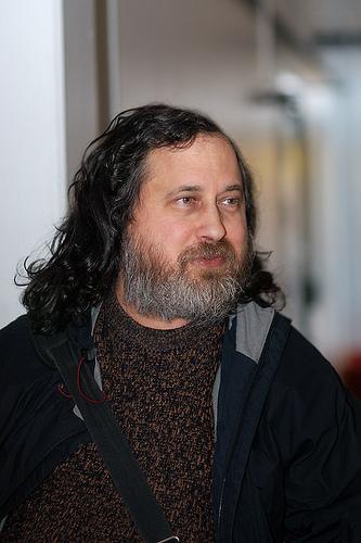 Richard Stallman, le père des logiciels libres, à Lyon en janvier 2010?