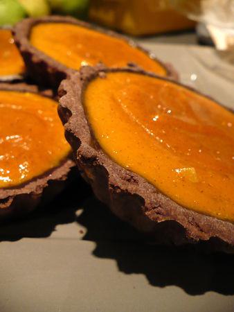 Tartelettes à la citrouille et à l'orange confite tartelette_citrouille