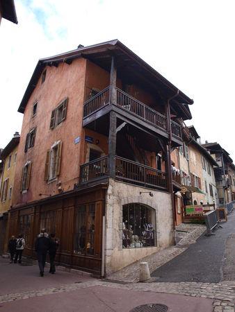 Annecy, ville, château film
