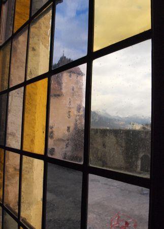 Annecy, ville, château film