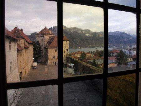 Annecy, ville, château film