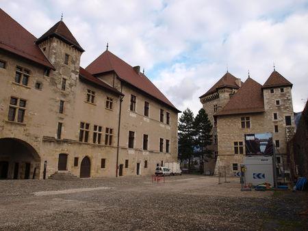 Annecy, ville, château film