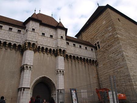 Annecy, ville, château film