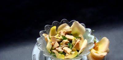 Foie gras et pétales de rose Foie gras et pétales de rose