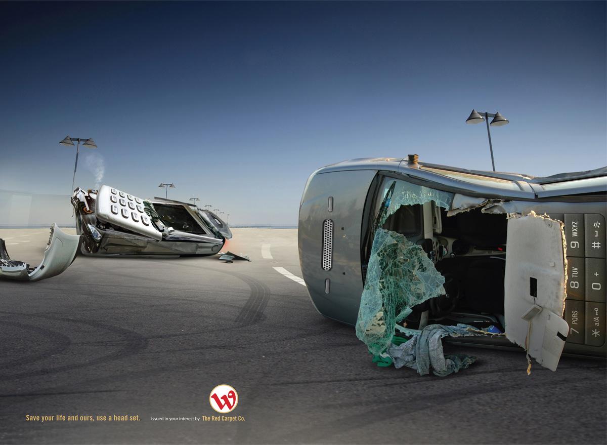 Crash de mobiles géants au Koweït.