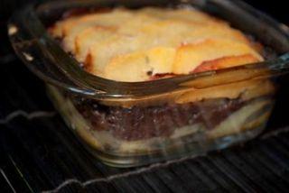 Cocotte boudin noir deux pommes