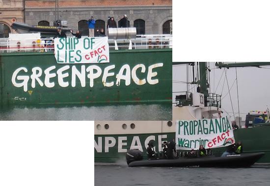 Greenpeace, bateau du mensonge : LOL