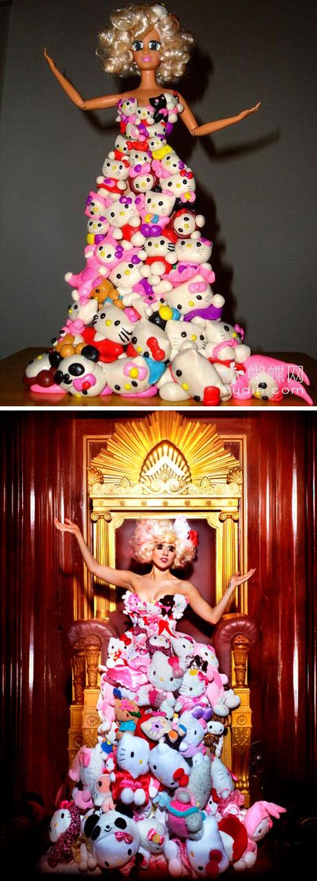 Les poupées Lady Gaga X Hello Kitty