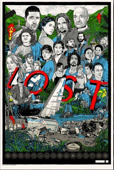 Lost saison 6 ... l'affiche finale de la série Lost saison 6 ... l'affiche finale de la série