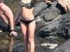 Lindsay Lohan Shows Off Skin and Bones in Bikini