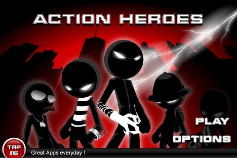 [Application IPA] Exlusivité : ACTION HEROES 1.5