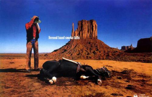 pub smoking passif La créativité au service des grandes causes