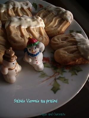 Sablés Viennois au praliné maison Sablés Viennois au praliné maison