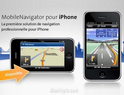 [Application IPA] Exlusivité EuroiPhone : Navigon 1.4 avec radars, la carte de France, les POIS situés en France, juste les voix Française,  sans modification de l’écran d’accueil.