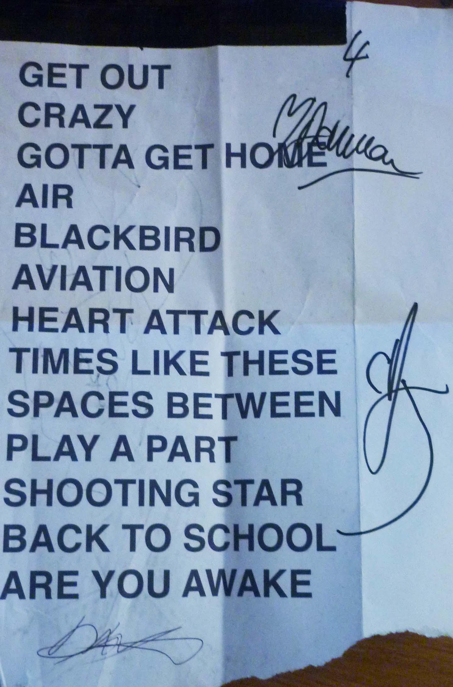 Setlist Expatriate Expatriate