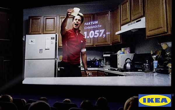 Ikea s'invite au cinéma, à vos catalogues ! Ikea s'invite au cinéma, à vos catalogues !