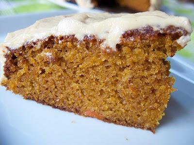 Gâteau au potimarron, glaçage au caramel Gâteau au potimarron, glaçage au caramel