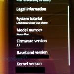 Google Phone Nexus One – quelques détails supplémentaires