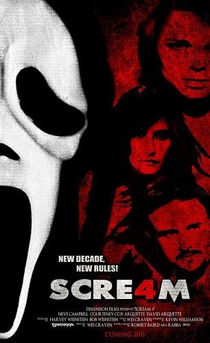 Affichs à gogo (75) poster Scream4ConceptPosterV 1 by Mr Rabba
