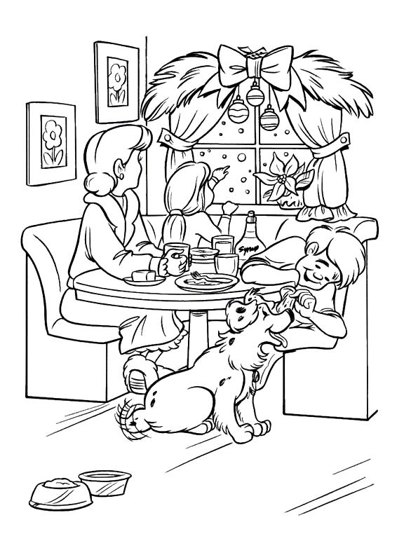 Des coloriages de Noël à imprimer