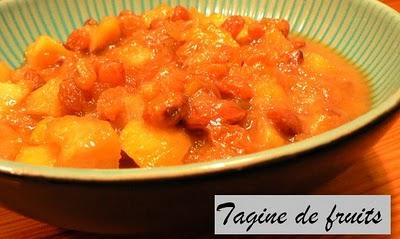 Tajine de fruits au rhum Tajine de fruits au rhum