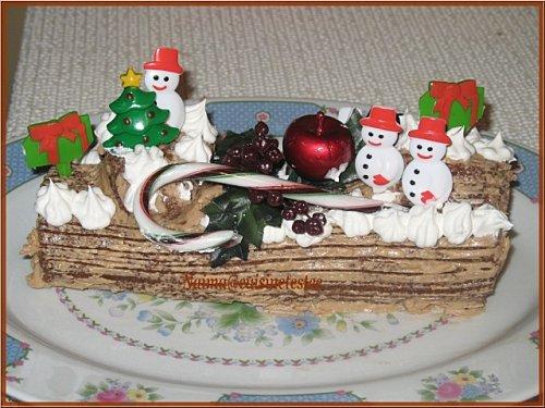 Une delicieuse Buche au chocolat. buche211.jpg