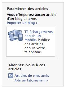 Tutoriel : Importer Facebook dans son agrégateur de flux RSS