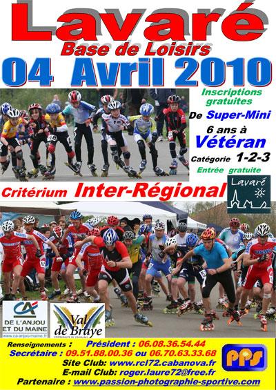 6ème critérium inter-régional de Lavaré (72)