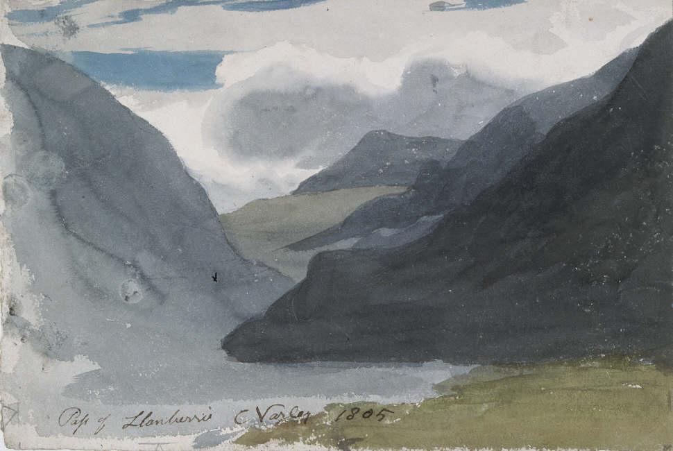 Les aquarellistes anglais du siècle d’or 1750-1850 – 6ème partie Paul Sandby – Francis Towne – Cornelius Varley – John Varley – William Wells varley-cornelius-pass-of-llanberis.1259947946.jpg