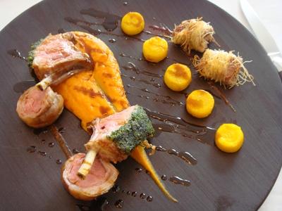 20090905 lorain cote saint jacques 05 agneau carte (ChrisoScope) 20090905 lorain cote saint jacques 05 agneau carte Trente sept étoiles Michelin en 2009 (ChrisoScope)