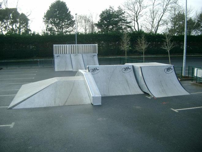 Spot : le skatepark de Ploufragan (22)