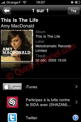 Shazam_23 #140 Shazam, Identifiez la musique que vous entendez.