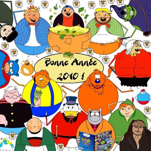 ags : Bonne année 2010, voeux nouvelle année, l'avis des Héros, dominik Vallet, DK, strip humoristique, gags, parodie,c aricature, humour, image, joke, drôle ags : Bonne année 2010, voeux nouvelle année, l'avis des Héros, dominik Vallet, DK, strip humoristique, gags, parodie,c aricature, humour, image, joke, drôle