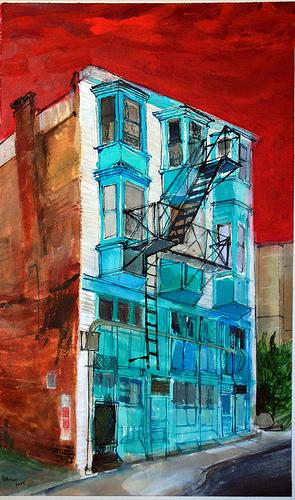 peterquinn:
Turquoise building, Chinatown, Vancouver. Aquarelle... peterquinn:
Turquoise building, Chinatown, Vancouver. Aquarelle...