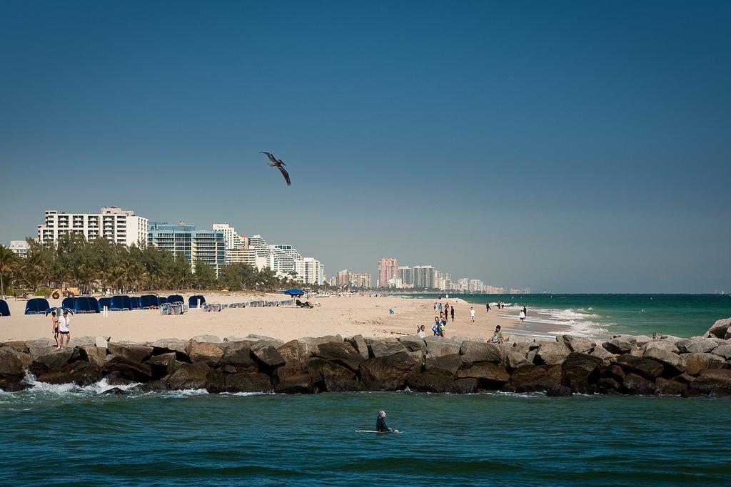 Ballade en bateau La plage de Fort Lauderdale