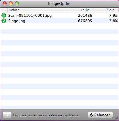 Optimiser ses images sur Mac OS avec ImageOptim afin d’exporter vers le Web