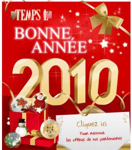 Temps L 2010 : Sélection d’emailings de Bonne Année !