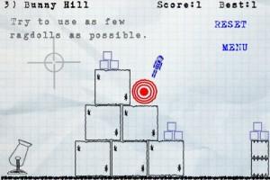 bunny-hill-jeux Ragdoll Blaster un jeu canon sur iPhone