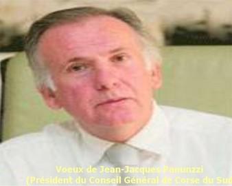 Les voeux de Jean-Jacques Panunzzi (Président du Conseil Général de Corse du Sud)