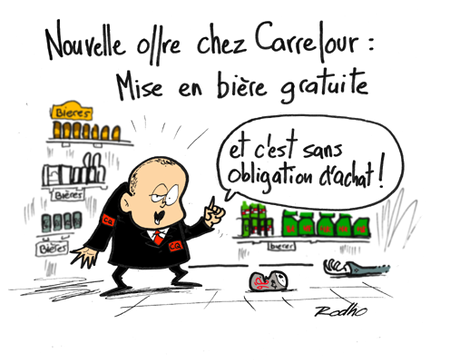 Carrefour, vigiles et mise en bière carrefour_biere_mort