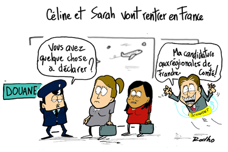 Céline et Sarah, Joyandet, Carla, grâce et régional de l'étape celine_sarah_retour_joyande