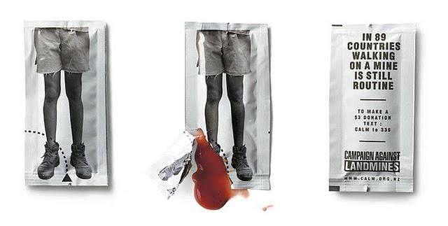 Landmine Awareness / Du Ketchup alternatif qui pique Landmine Awareness / Du Ketchup alternatif qui pique