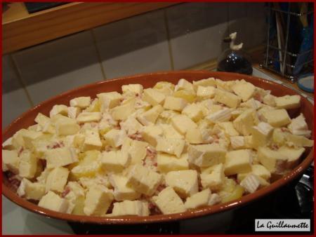 La tartiflette au reblochon La tartiflette au reblochon