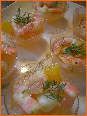 Crevettes en Gelée d'Agrumes - 5555E09 090