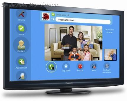 Téléphonez grâce à sa TV Panasonic ou LG, en 2010 ce sera possible ! Téléphonez grâce à sa TV Panasonic ou LG, en 2010 ce sera possible !