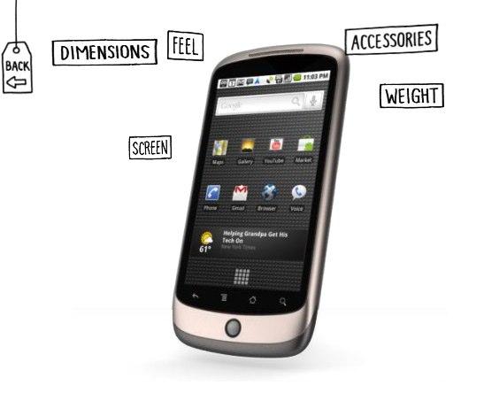 nexus one 3 Le Nexus One disponible dès maintenant...aux États Unis